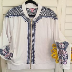 Lilly Pulitzer UPF 50+ Joleen Bomber, XL, NWT